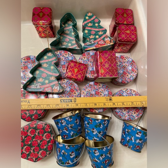 🎄.Christmas Candy Containers🎄 Lot of 20 🎄 Treats, Stocking Stuffers, Cookies - Picture 6 of 7